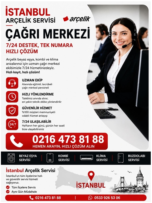 İstanbul Arçelik Servisi